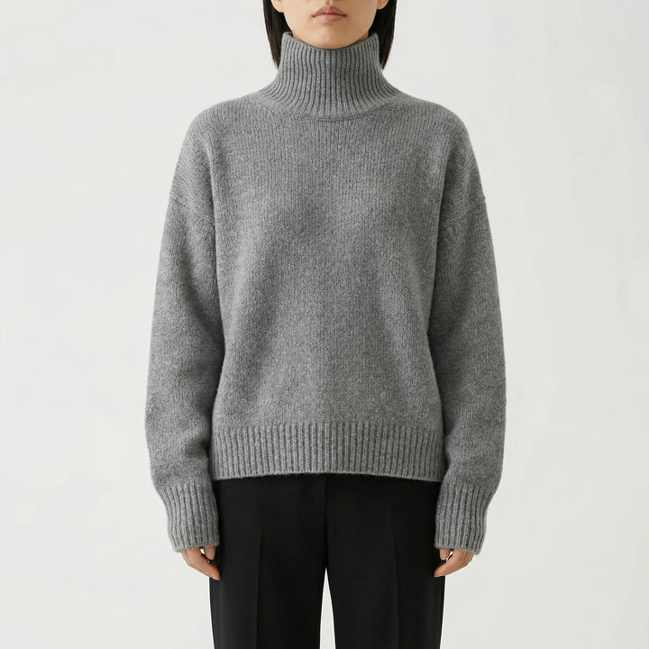 Novexa - Relaxed Fit Turtleneck Sweater