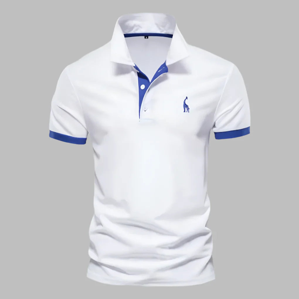 Mans Elegant Polo Skjorta för Män