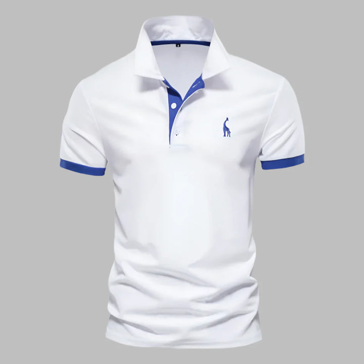 Mans Elegant Polo Skjorta för Män