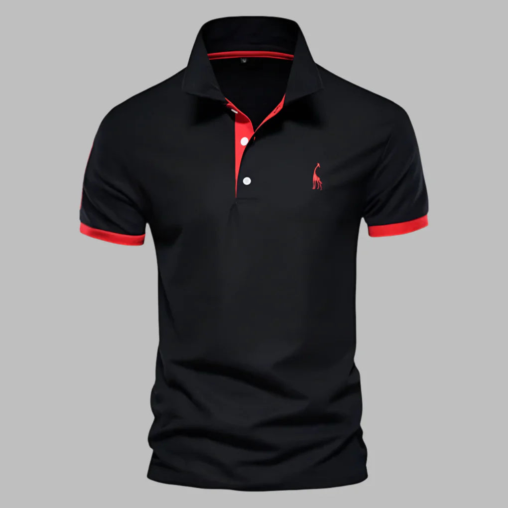 Mans Elegant Polo Skjorta för Män