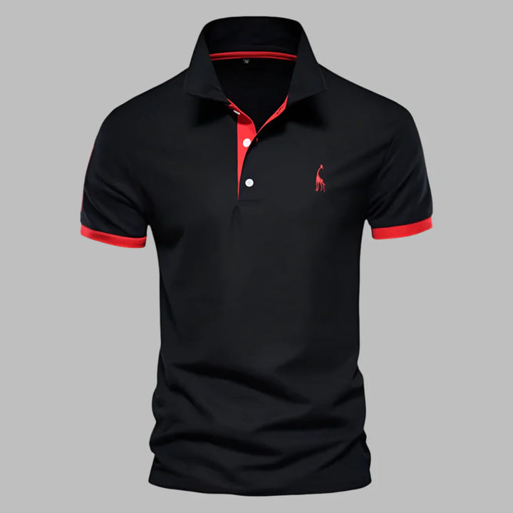 Mans Elegant Polo Skjorta för Män