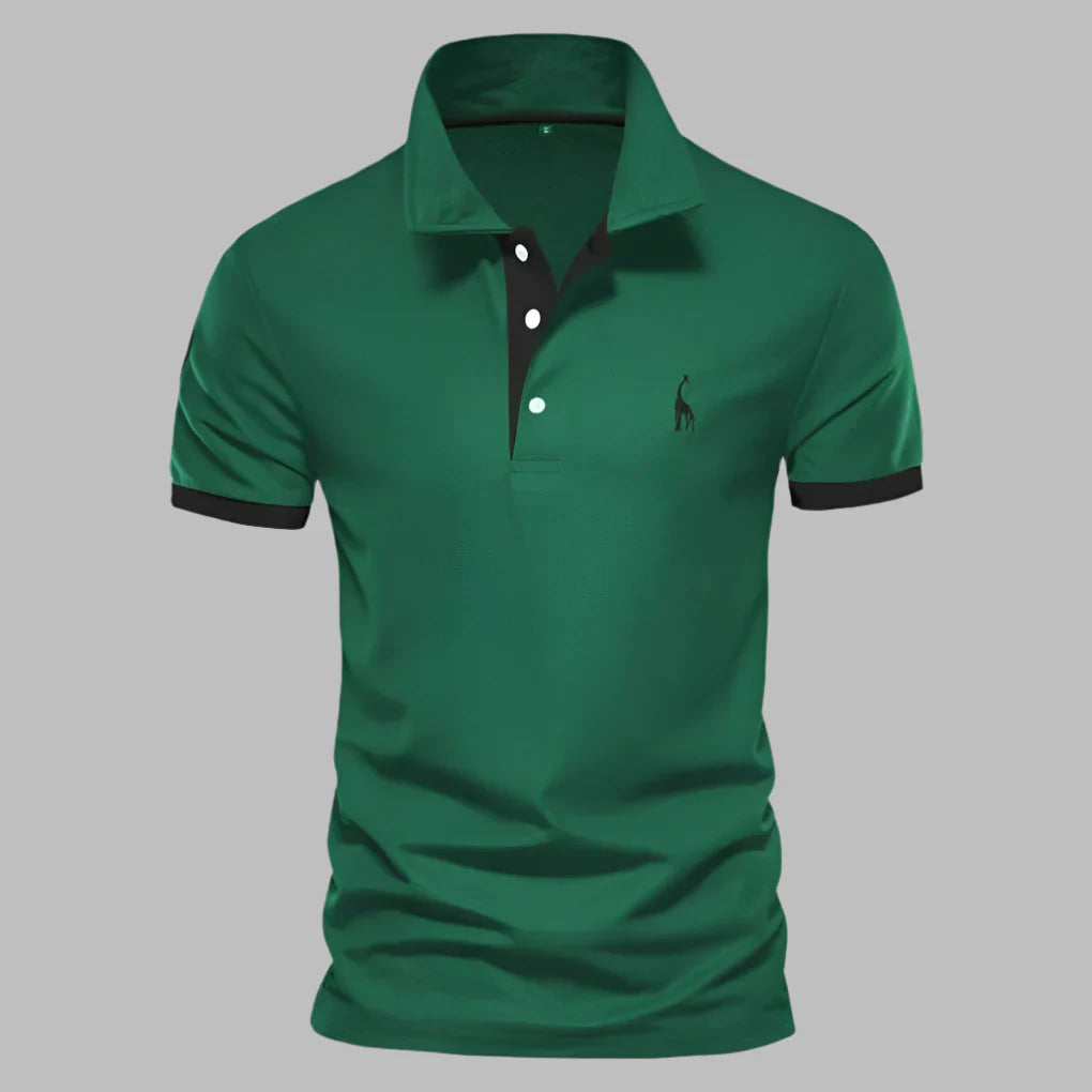 Mans Elegant Polo Skjorta för Män