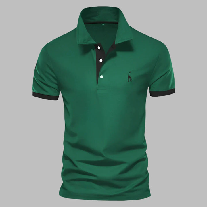 Mans Elegant Polo Skjorta för Män