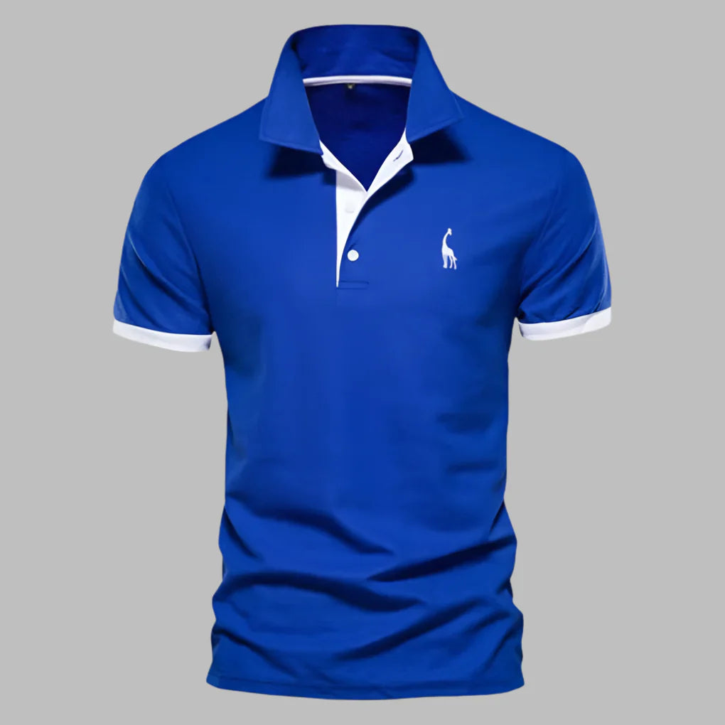 Mans Elegant Polo Skjorta för Män