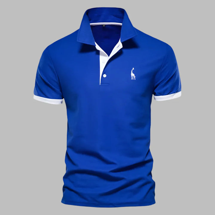 Mans Elegant Polo Skjorta för Män