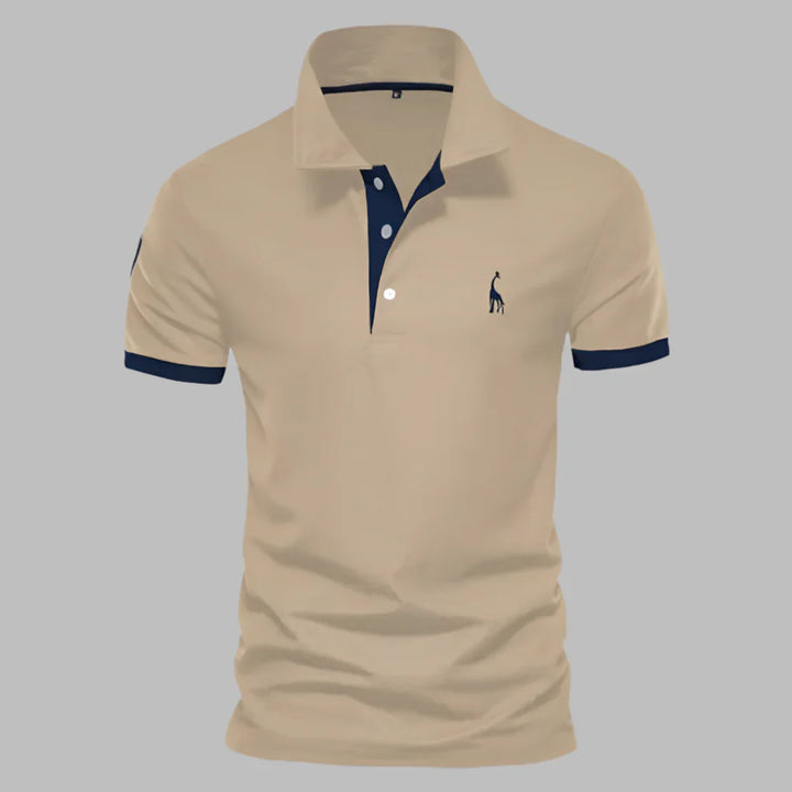 Mans Elegant Polo Skjorta för Män