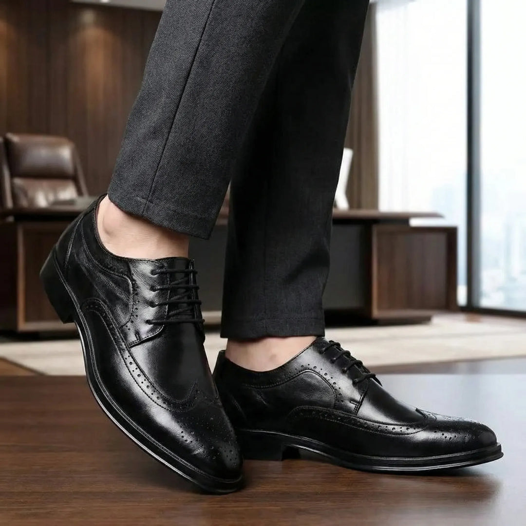Oxbroque - Classic Brogue Oxford Dress Shoe