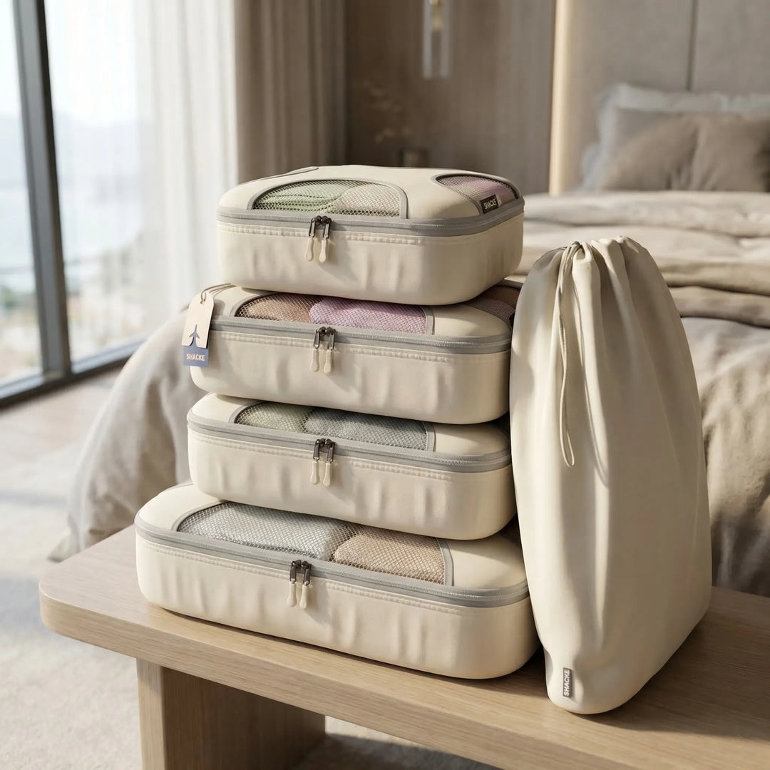 Packova - 5-Piece Travel Packing Cube Set