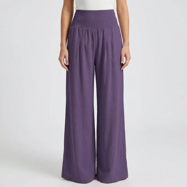 Palazzura - High-Waist Wide-Leg Palazzo Pant