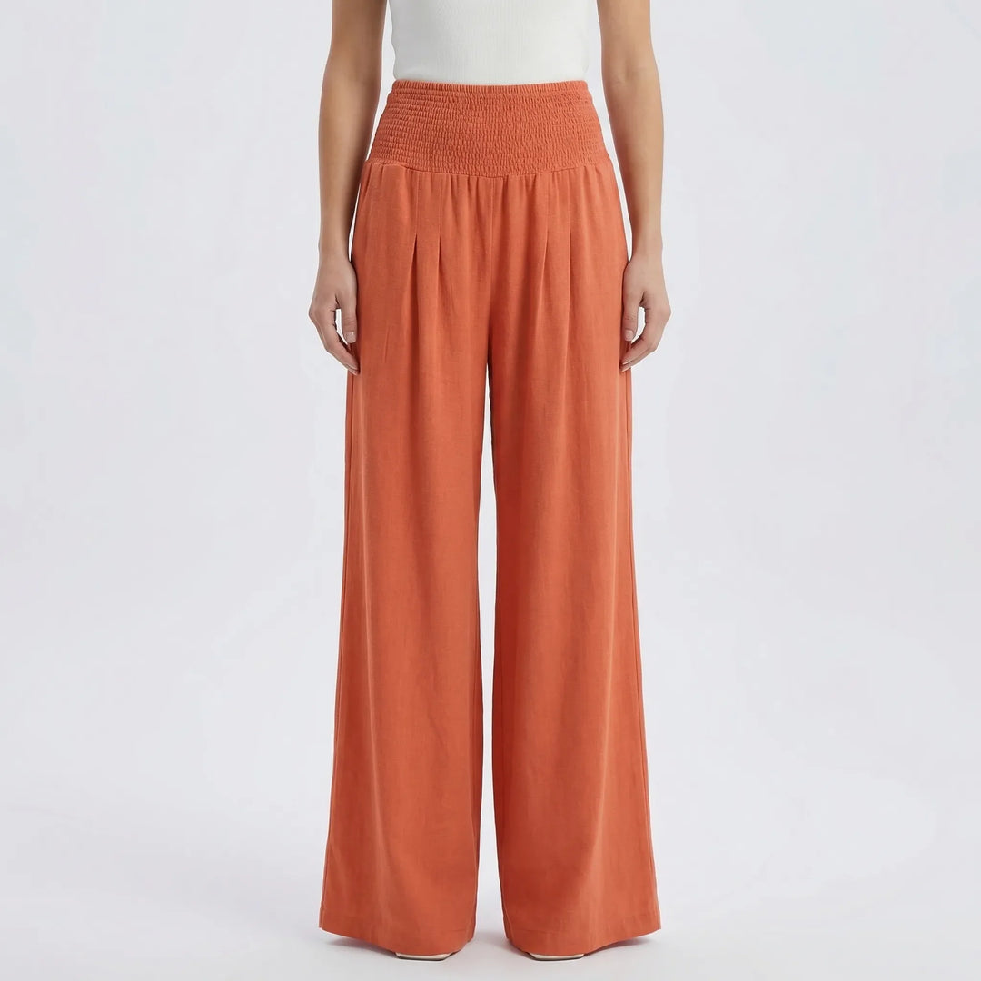 Palazzura - High-Waist Wide-Leg Palazzo Pant
