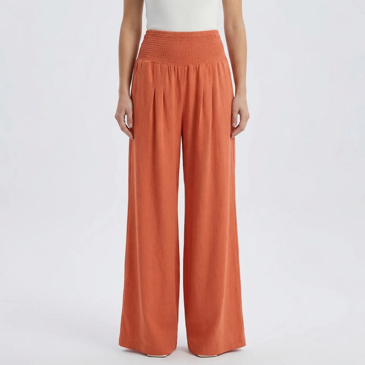 Palazzura - High-Waist Wide-Leg Palazzo Pant