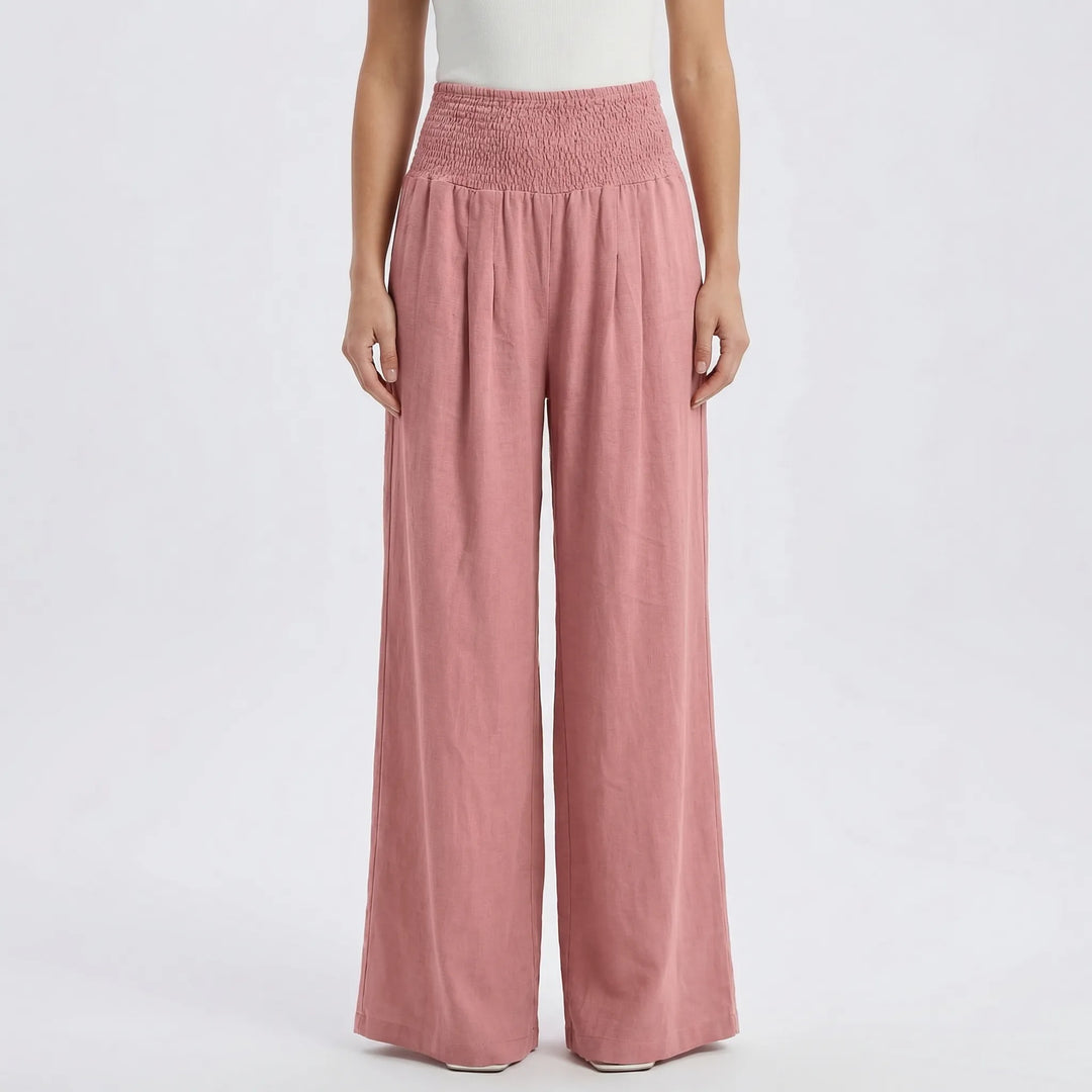 Palazzura - High-Waist Wide-Leg Palazzo Pant