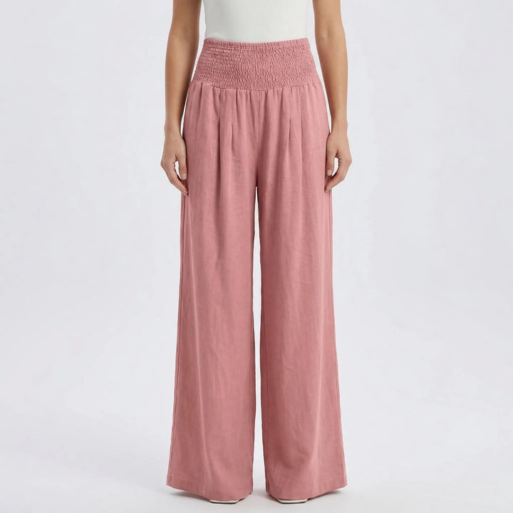 Palazzura - High-Waist Wide-Leg Palazzo Pant