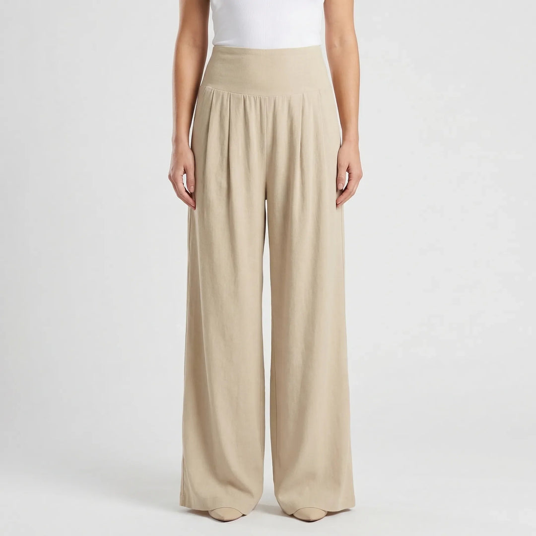 Palazzura - High-Waist Wide-Leg Palazzo Pant