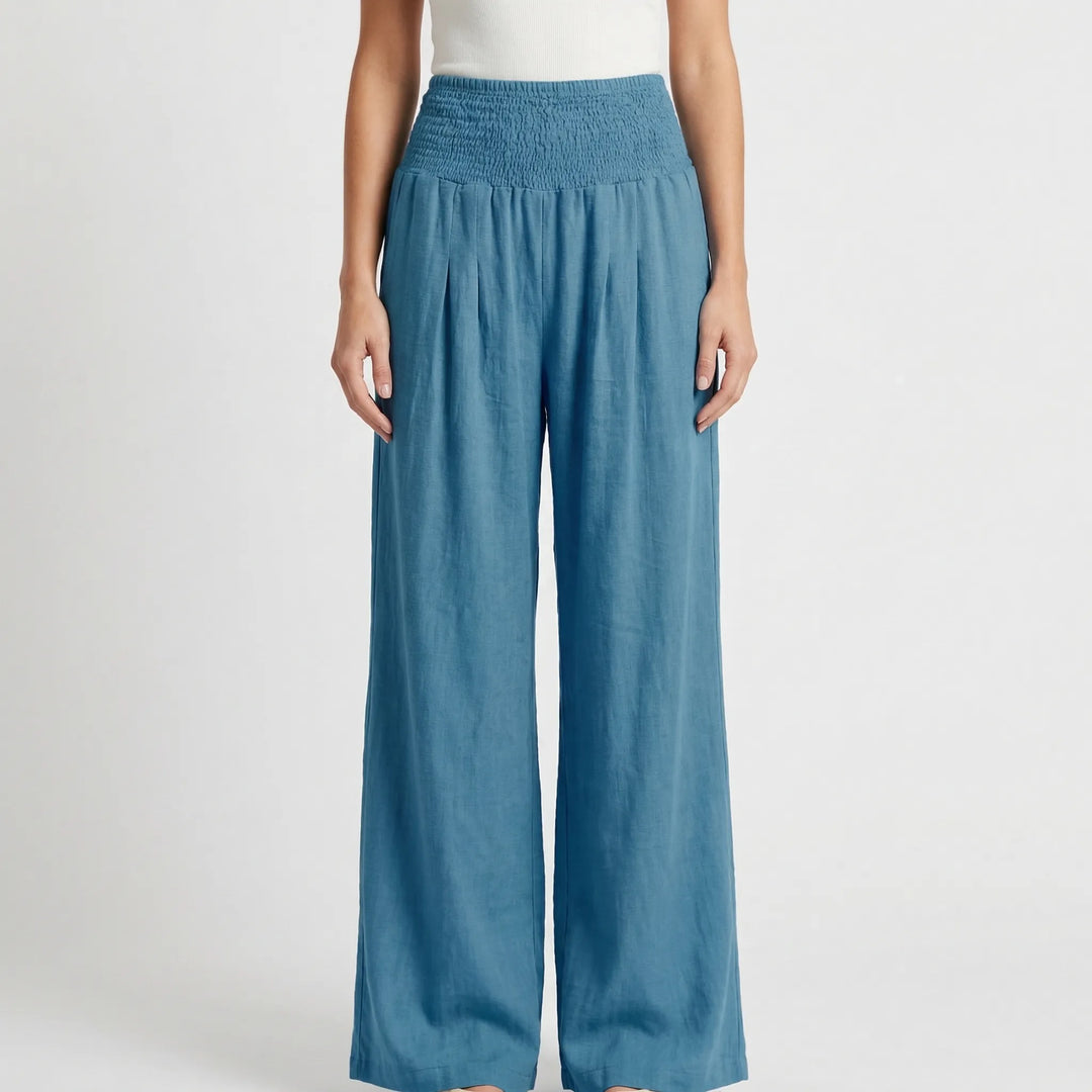 Palazzura - High-Waist Wide-Leg Palazzo Pant