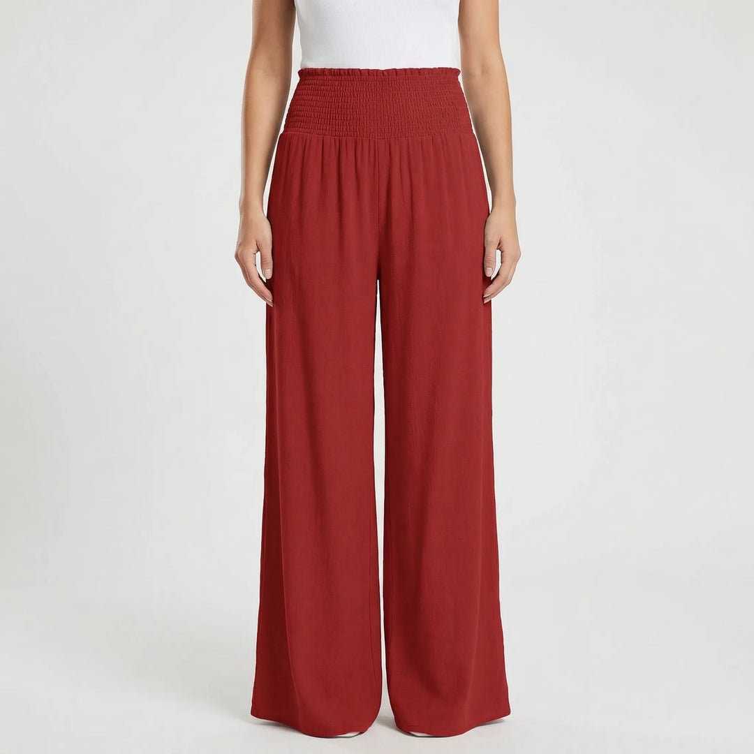 Palazzura - High-Waist Wide-Leg Palazzo Pant