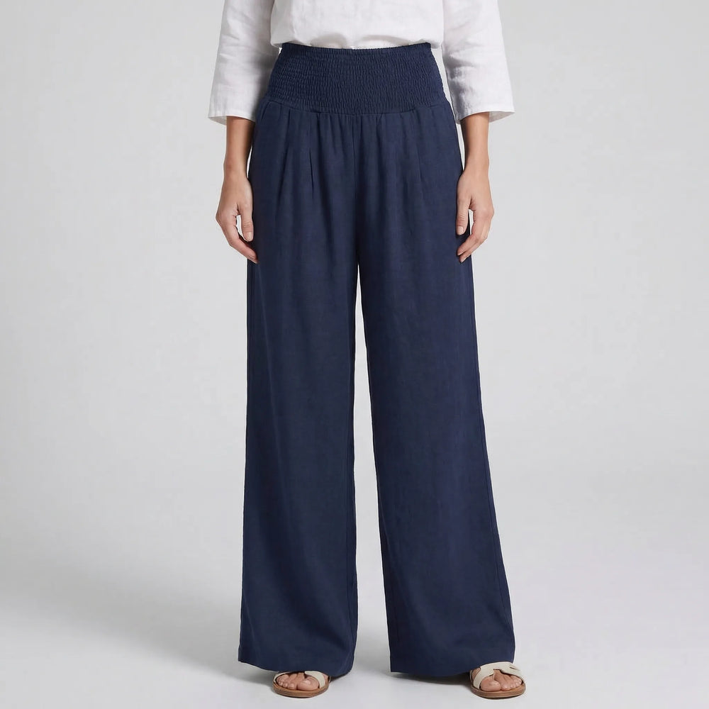 Palazzura - High-Waist Wide-Leg Palazzo Pant
