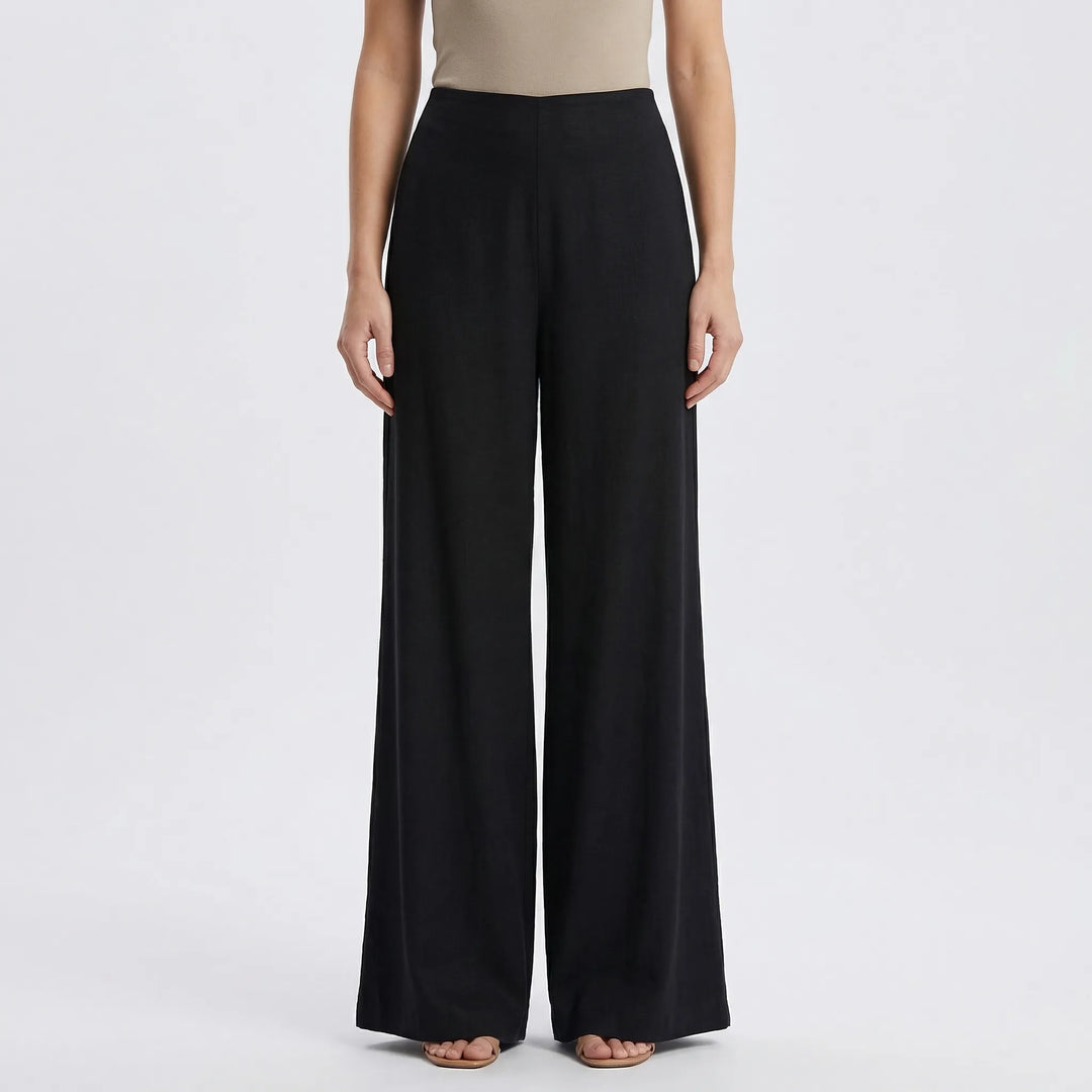 Palazzura - High-Waist Wide-Leg Palazzo Pant
