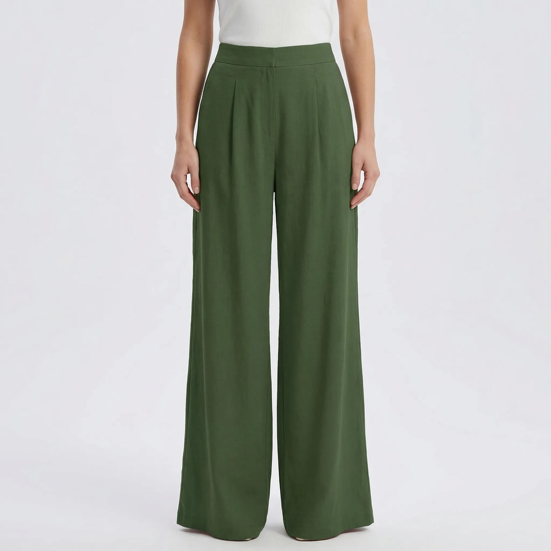 Palazzura - High-Waist Wide-Leg Palazzo Pant