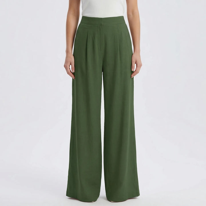 Palazzura - High-Waist Wide-Leg Palazzo Pant