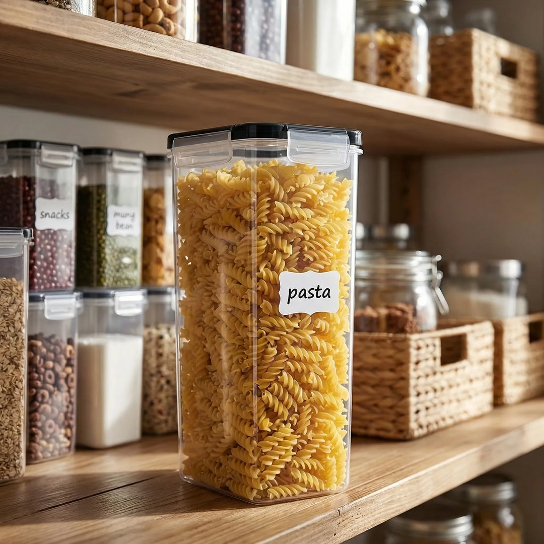 Pantryvex - Airtight Clear Food Storage Set