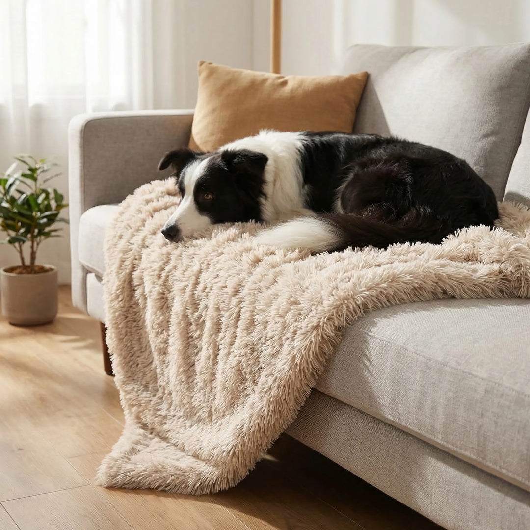 Pawlux - Waterproof Faux Fur Pet Throw Blanket