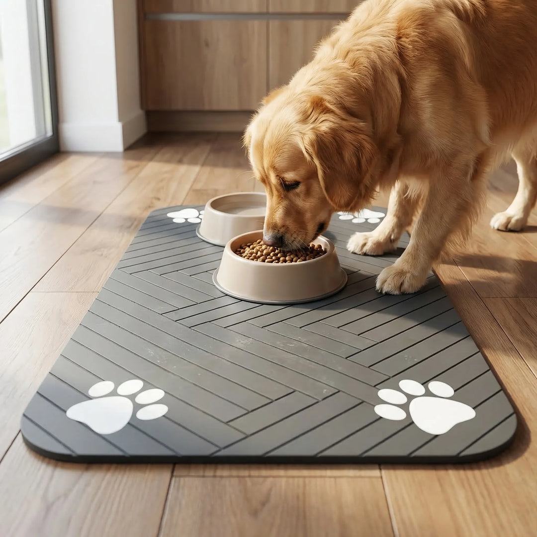 Pawmatta - Absorbent Pet Feeding Floor Mat