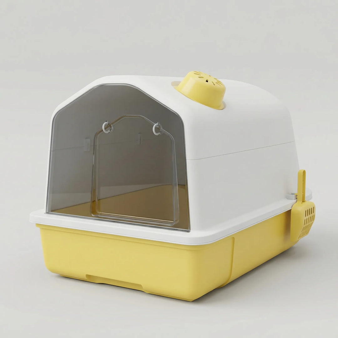 Pawvault - Fully Enclosed XL Cat Litter Box
