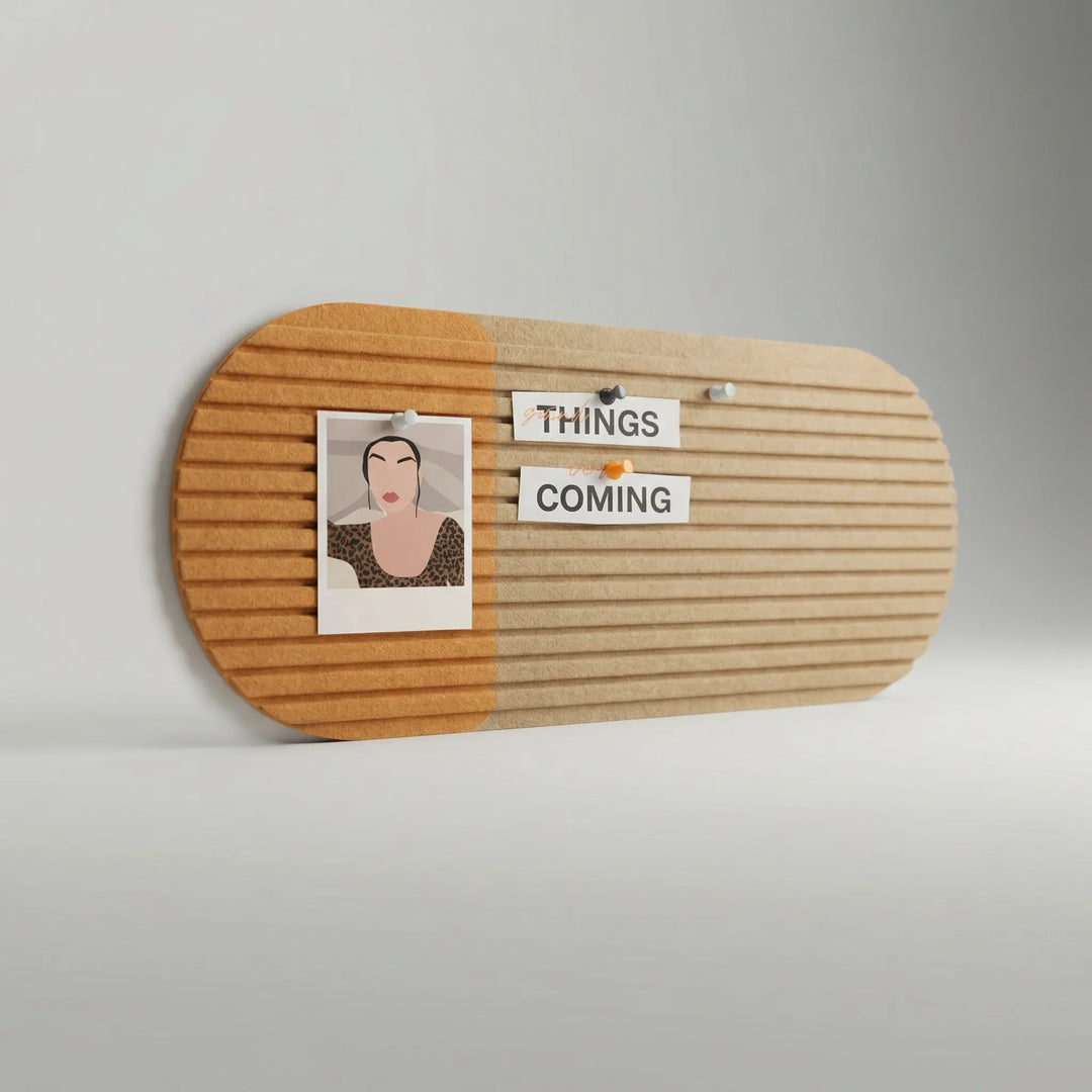 Pinnelo - Self-Adhesive Felt Pinboard Wall Panel