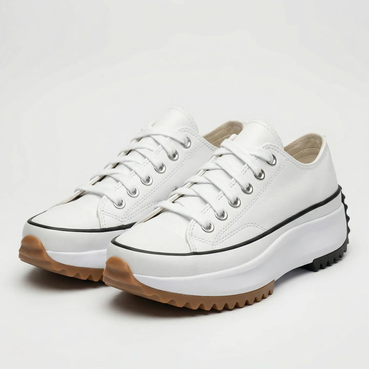 Platavy - Lace-Up Platform Sneaker For Women