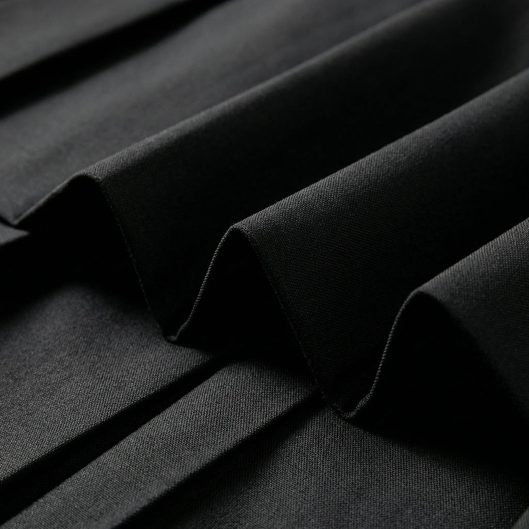 Pleavora - Pleated Mid-Length Casual Skirt