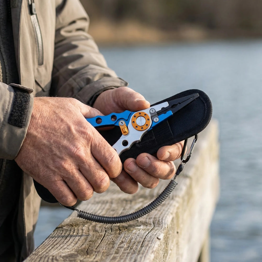 Plierix - Compact Anodized Fishing Pliers