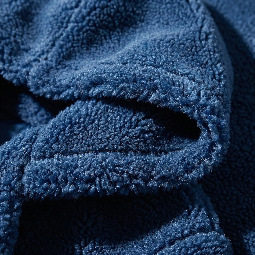 Plushwyn - Long Hooded Teddy-Texture Coat