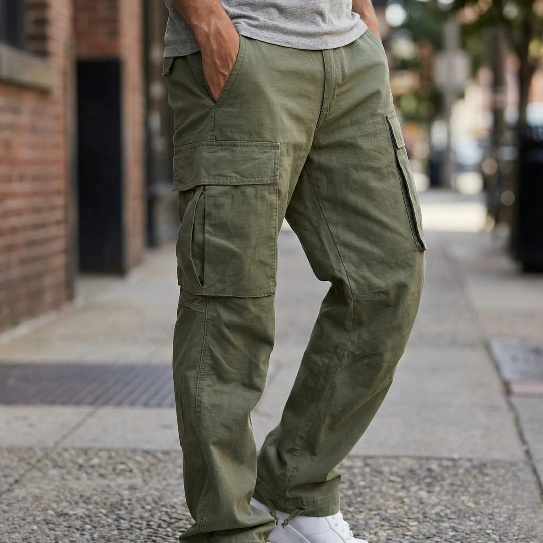 Pocktrex - Multi-Pocket Stretch Cargo Pants