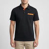 Slim-Fit Kortärmad Polo Skjorta