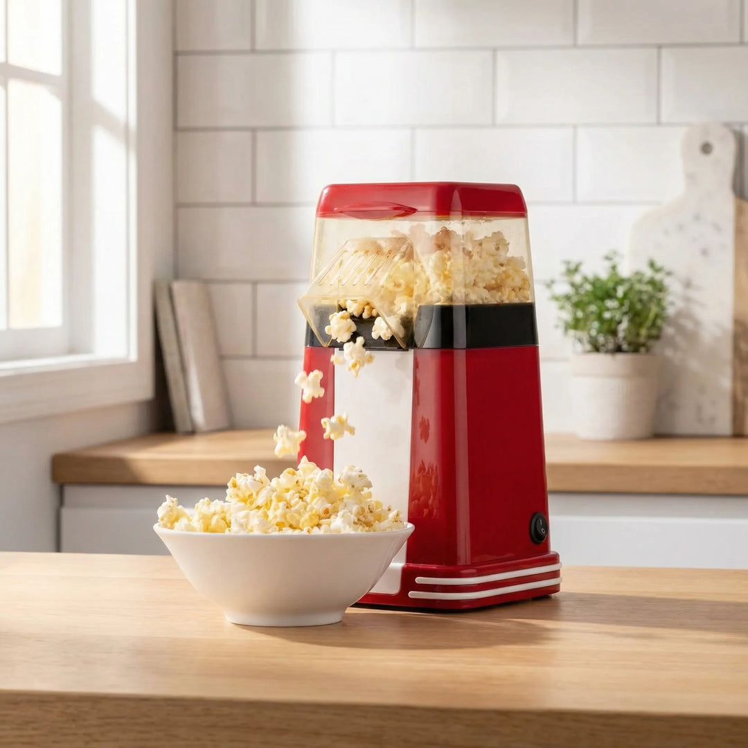 Popretro - Retro-Style Electric Countertop Popcorn Maker