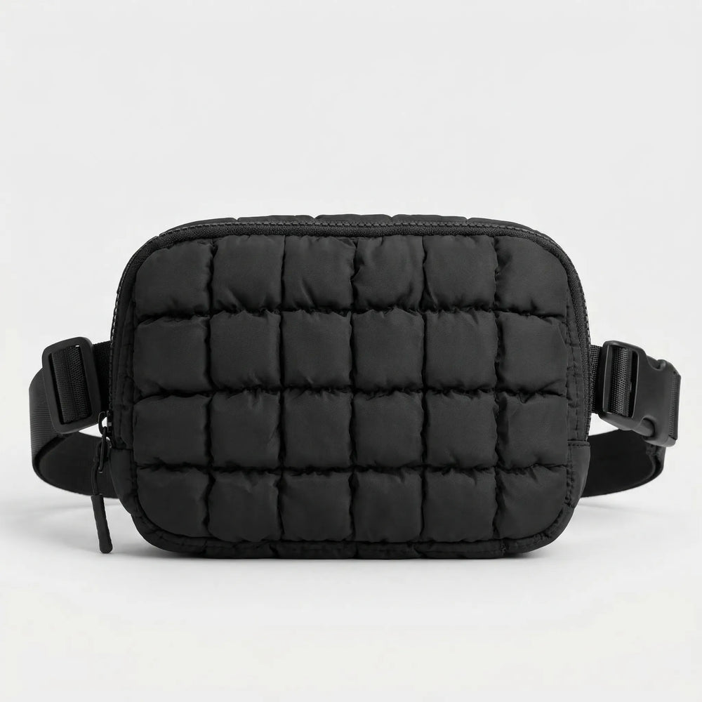 Pufflyn - Quilted Puffer Crossbody Bag