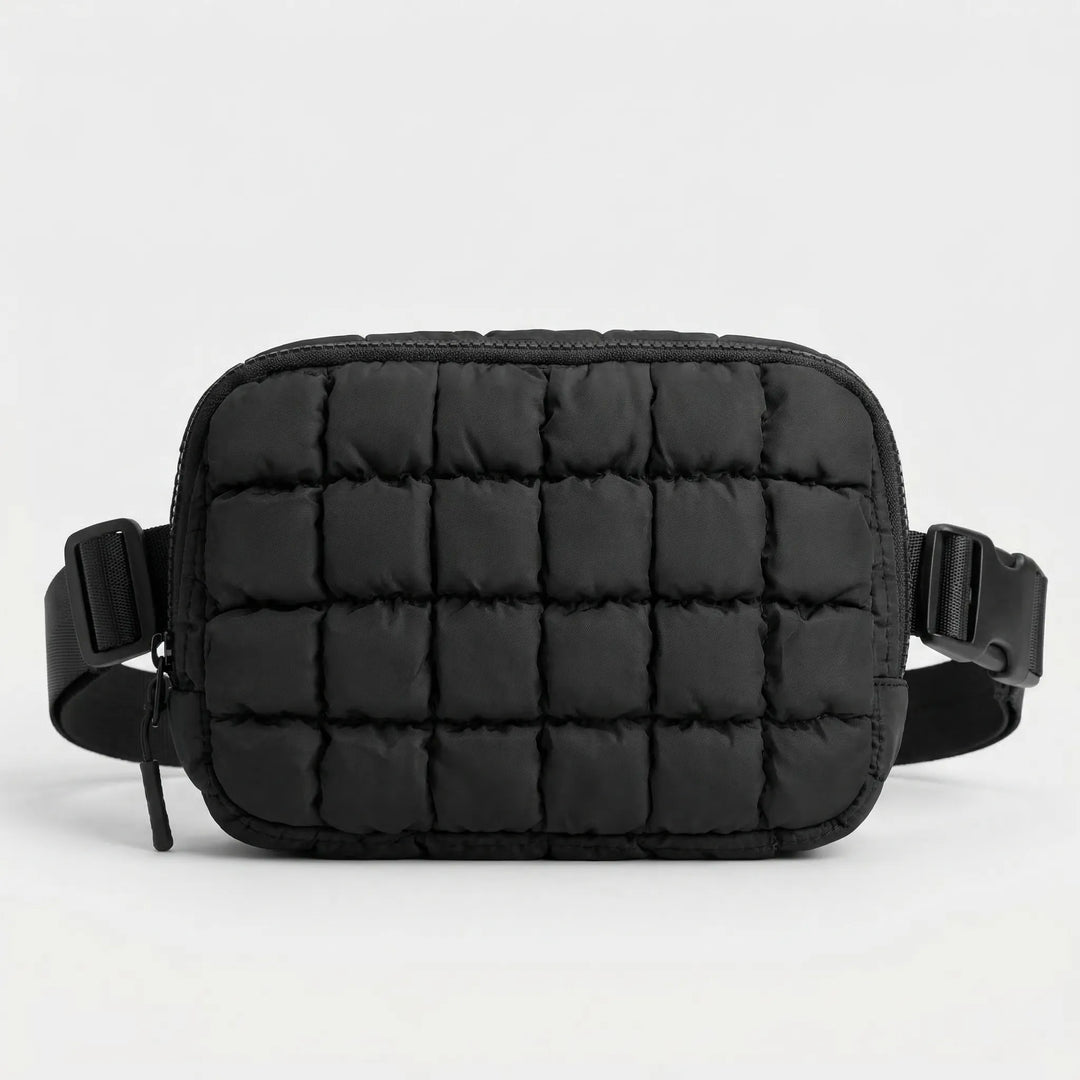 Pufflyn - Quilted Puffer Crossbody Bag