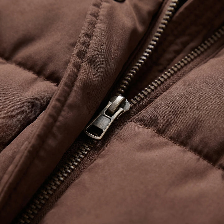 Puffrova - Cropped Hooded Puffer Jacket For Women