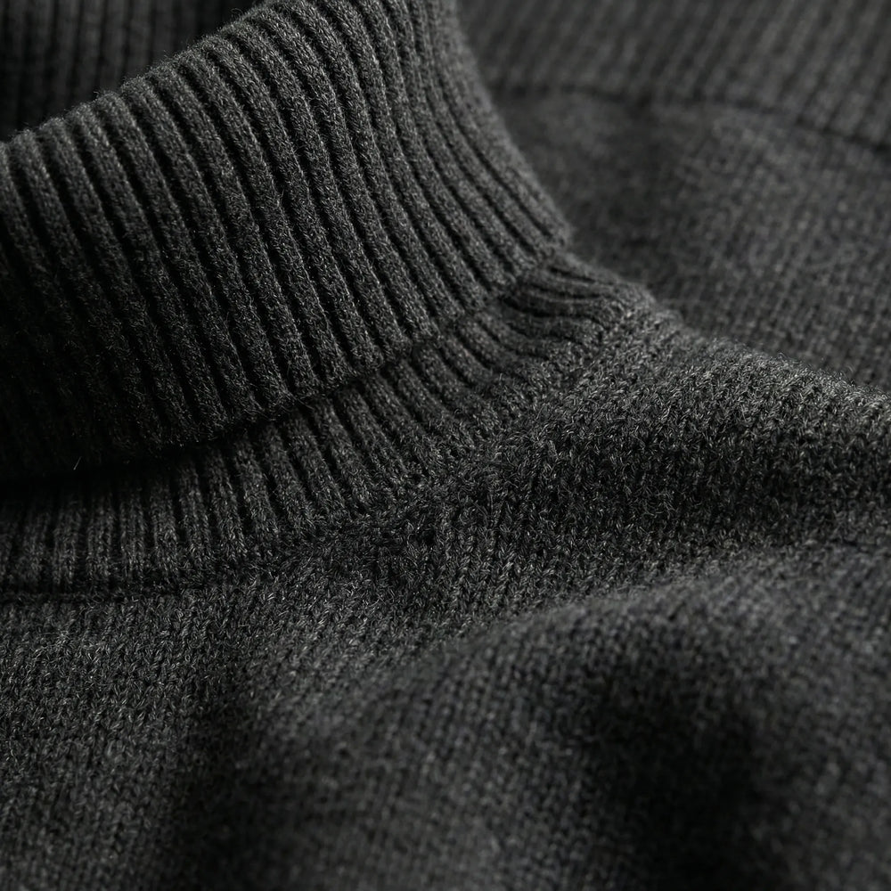 Pullova - Turtleneck Sweater And Wide-Leg Pants Set