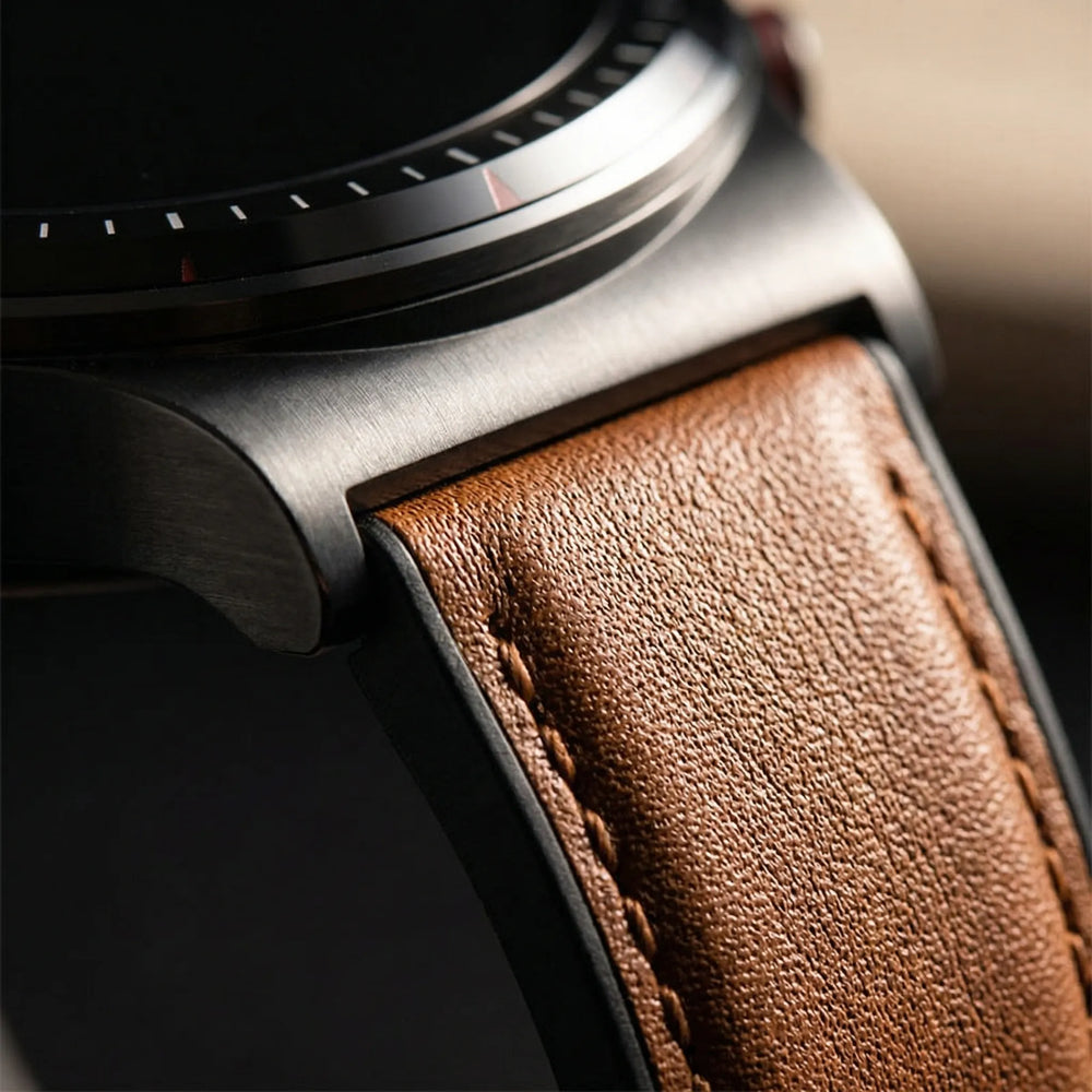 Pulsevex - Round-Face Full-Touch Smartwatch