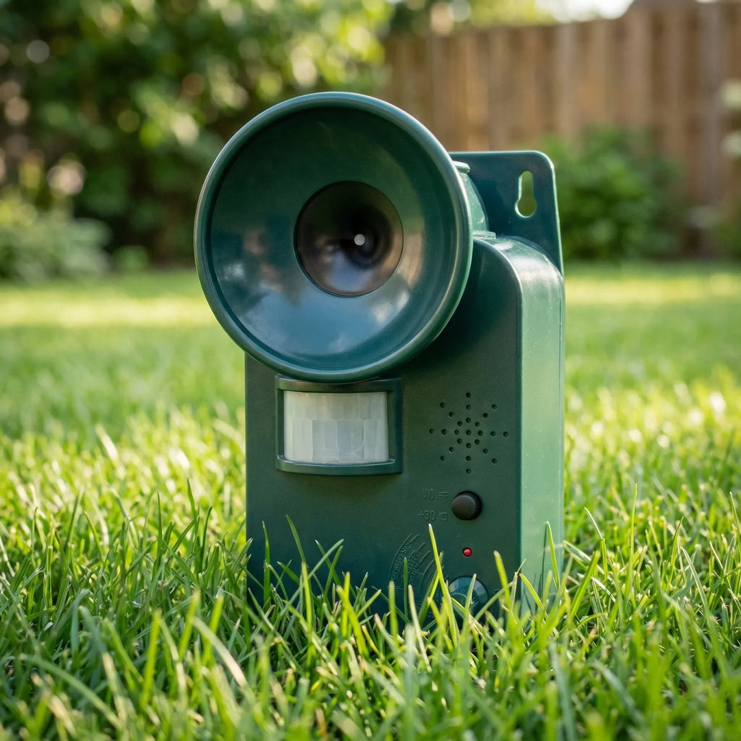Quietguard - Cordless Ultrasonic Outdoor Animal Repeller