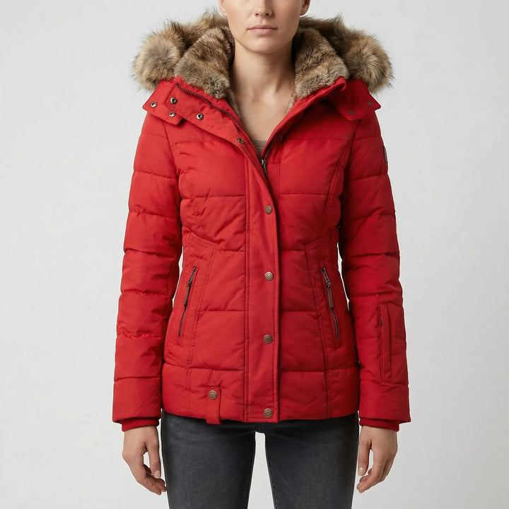 Quilova - Quilted Hooded Puffer Jacket Women