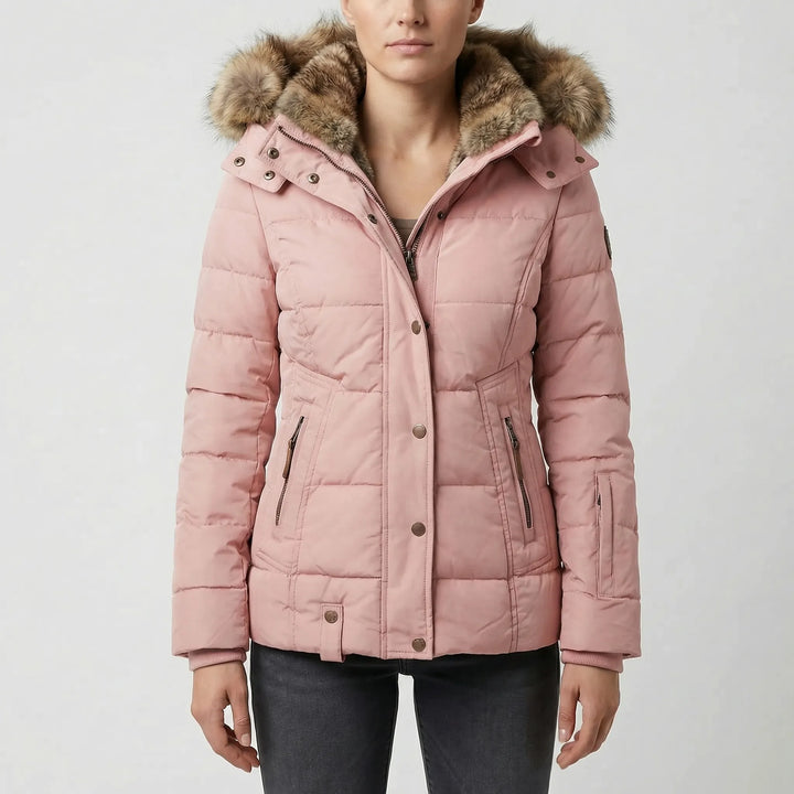 Quilova - Quilted Hooded Puffer Jacket Women
