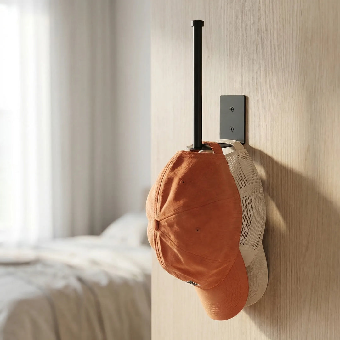 Rackivo - Wall-Mounted Hat Hook Set