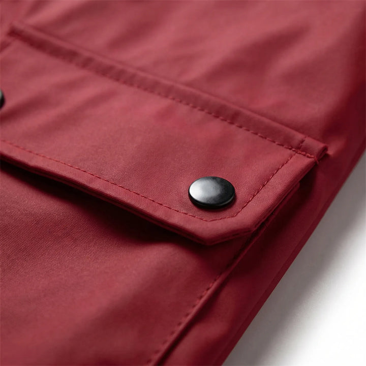 Rainova - Mid-Length Hooded Women's Rain Jacket