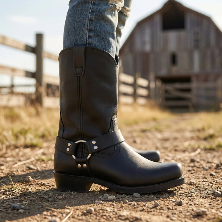 Ranchera - Mid-Calf Pull-On Western Boot