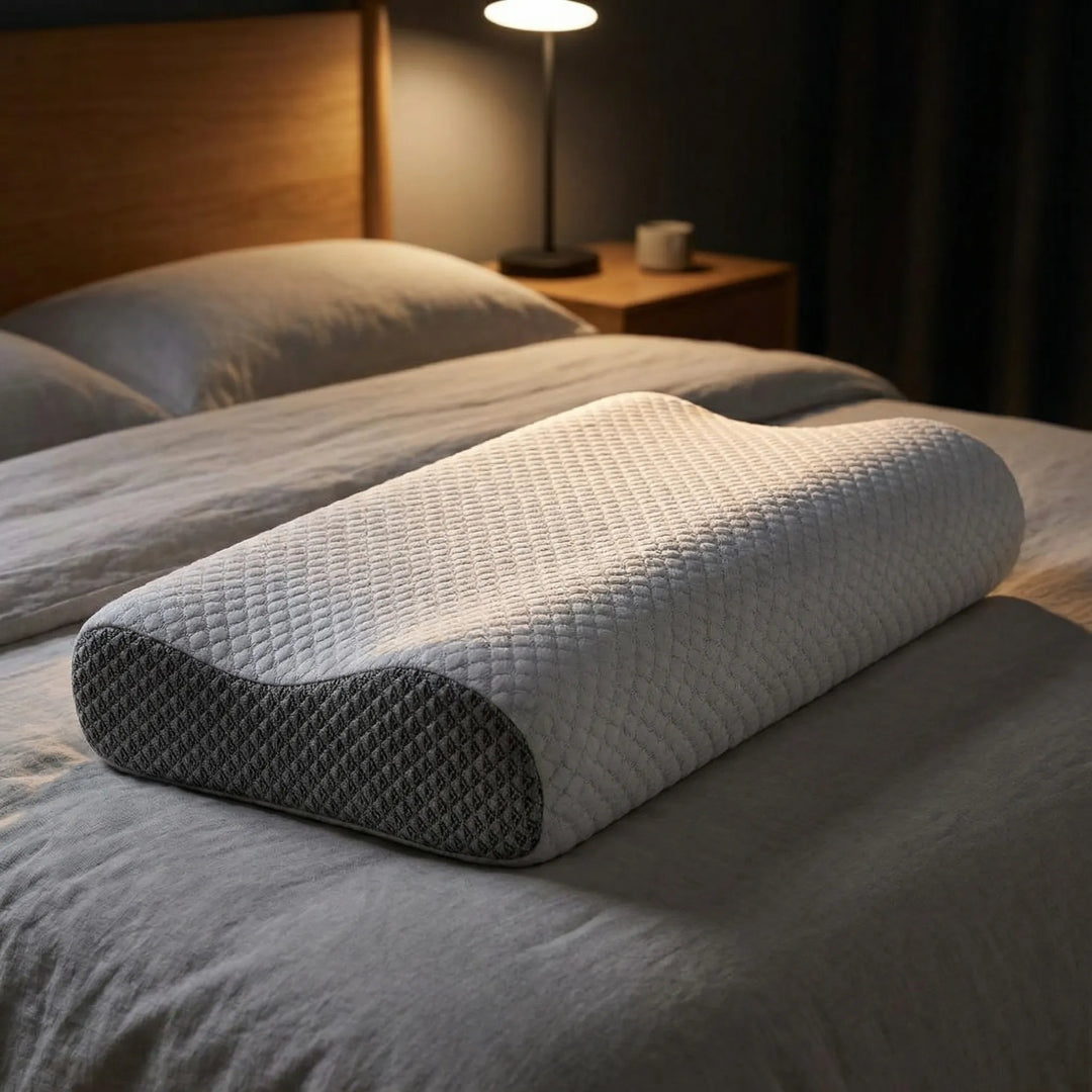 Reposlow - Contoured Sleep Pillow For Head And Neck