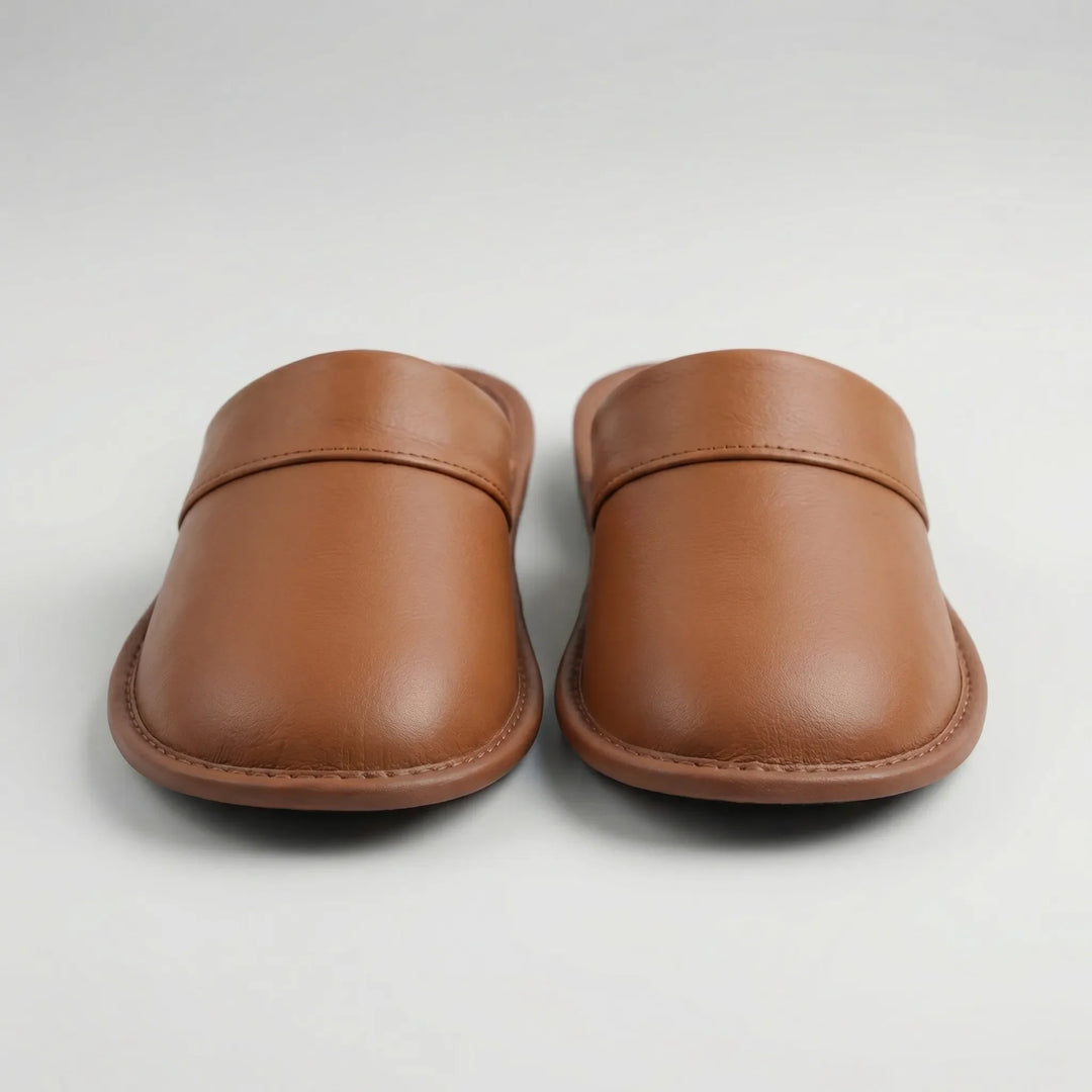 Restilo - Slip-On Indoor Leather Slipper