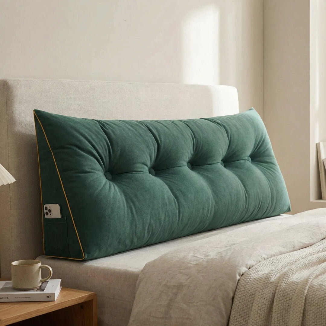 Restovex - Triangular Wedge Bed Backrest Pillow